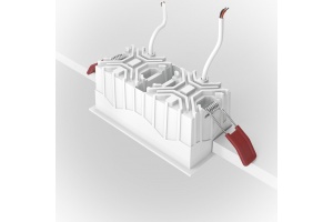 Встраиваемый светильник Maytoni Alfa DL043-02-10W4K-D-SQ-W - 2
