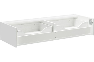 Тумба с раковиной Aquaton Сакура 120 белый-светлое дерево - 3