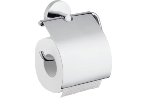 Держатель туалетной бумаги Hansgrohe Logis с крышкой