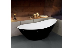 Акриловая ванна Esbano London 180х80 черный (ESVALONDB)