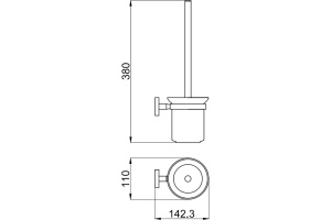 Ершик Allen Brau Priority 6.31008-00 хром - 2