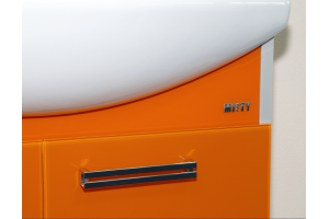 Джулия - 105 Тумба подвесная оранжевая - 3