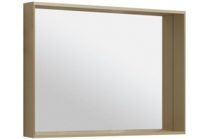 Зеркало Allen Brau Reality 100 с подсветкой латунь матовый - 3