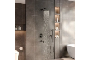 Душевой комплект Berges Ventas 3R черный матовый - 2