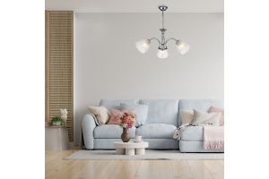 Подвесная люстра Escada Freesia 658/3PL Chrome - 3