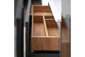 Тумба под раковину Бриклаер Берлин 70 оникс серый (4627125416149) - 3