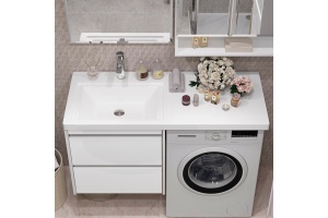 Мебель для ванной Opadiris Фреш 120 под стиральную машину - 3