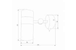 Бра Eurosvet Viero 20096/1 черный/золото - 3