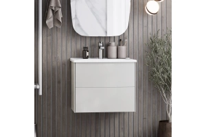 Комплект мебели Aquaton Сохо 60 серый - 2