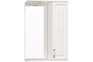 Зеркало-шкаф Style Line Олеандр 55 светлое дерево