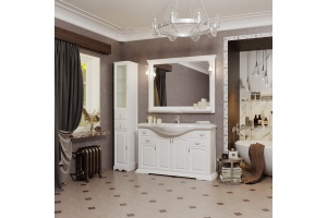 Шкаф-пенал Opadiris Риспекто 30 L белый матовый - 2