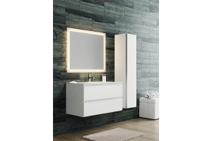 Тумба с раковиной Sanvit Авеню-2 90 белый глянец - 2