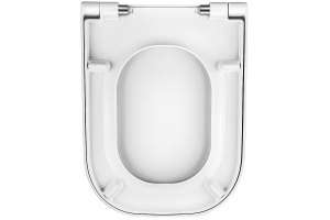 Сиденье для унитаза Berges Gap белое с системой микролифт - 2