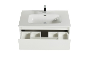 Тумба с раковиной BelBagno Kraft 80 белый матовый - 2