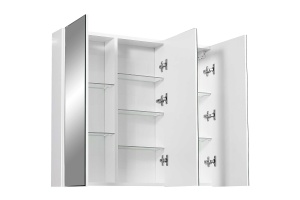Зеркало-шкаф Stella Polar Концепт Парма 75 белый  - 2