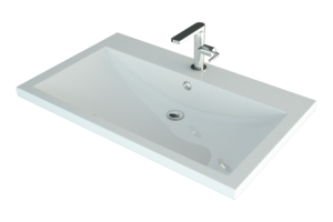 Тумба с раковиной Misty Торос 60 белая матовая - 3