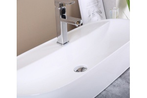 Раковина накладная Ceramalux N 81 белый (D1347) - 2