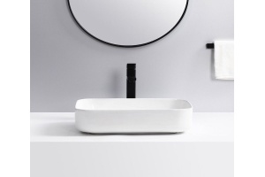 Раковина накладная Ceramalux N 50 белый (9391) - 2