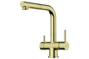 Смеситель для кухни Omoikiri Takamatsu-S LG светлое золото