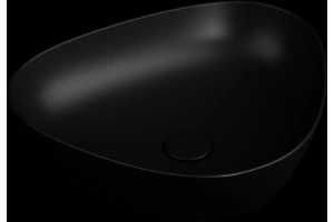 Раковина накладная VitrA Plural 47 матовый чёрный