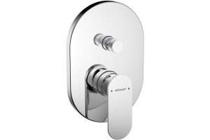 Смеситель Bravat Gina PB865104CP-2-ENG для ванны с душем