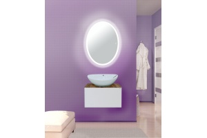 Зеркало Misty Неон 4 LED 60х80, сенсор на зеркале - 2