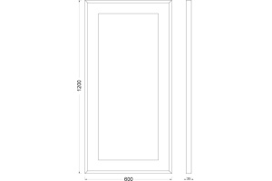 Зеркало в ванную Evoform  60 см (BY 2214) - 3
