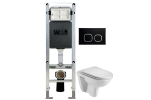 Комплект Weltwasser AMBERG 350 ST + BAARBACH 004 GL-WT + AMBERG RD-BL (10000006500)