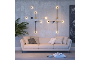 Настенный светодиодный светильник Odeon Light Hightech Satellite 3902/5WG - 2