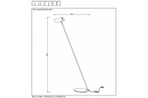 Торшер Lucide Hester 19700/01/31 - 3