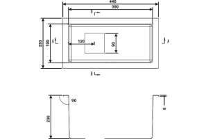 Дополнительная мойка Zorg Inox PVD SZR-2344 bronze - 2