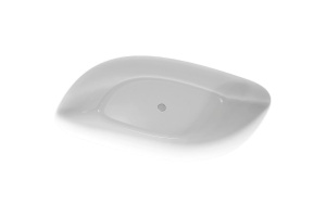 Акриловая ванна Black&White Swan 180х90 белая без гидромассажа - 2