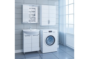 Тумба с раковиной Санта Родос 60 белый - 3