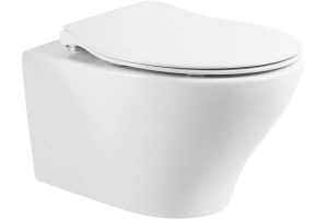 Унитаз подвесной BelBagno Acqua с крышкой белый
