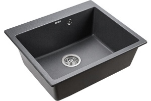 Мойка кухонная Paulmark Kante PM106052-DG графит - 3