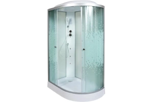 Душевая кабина Deto L 120х80 с гидромассажем, крышей и электрикой (L902LGM+EL) - 2