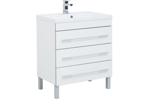 Тумба с раковиной Aquanet Верона 75 белая - 3