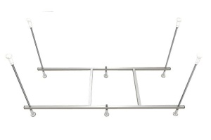 Сборный каркас к ванне AZARIO BELLA 170/175 см шпильки (AV.0020170K)