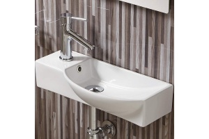 Раковина подвесная WeltWasser WW AISBACH 7945 GL-WT L 50.5 белый (10000008690)