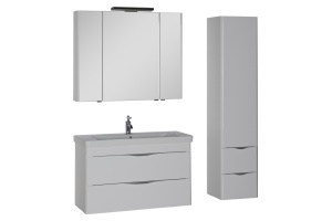 Зеркало-шкаф Aquanet Орлеан 105 белый - 2