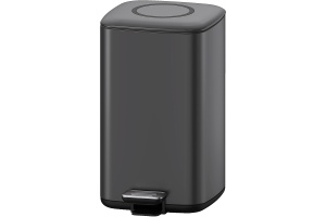 Ведро для мусора WeltWasser WW WALLY TG 12L матовый серый (10000006135)