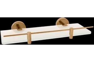 Полка стеклянная Rav Slezak Colorado 60 золото