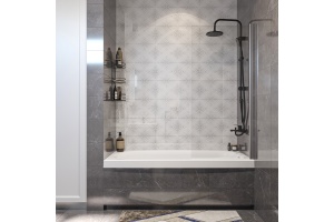 Акриловая ванна DIWO Кострома 150x70 прямоугольная, пристенная, без гидромассажа, с ножками - 3