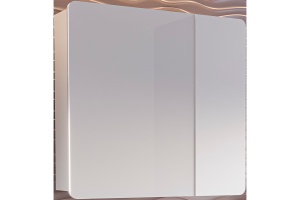 Зеркало-шкаф Stella Polar Адель 80 белый