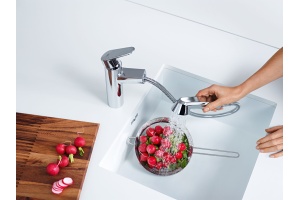 Смеситель Grohe Eurodisc Cosmopolitan 32257002 для кухонной мойки - 3