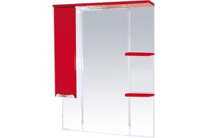 Мебель для ванной Misty Кристи 75 красная эмаль - 3