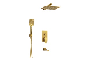 A175571 Встраиваемый комплект для ванны с верхней насадкой, лейкой и изливом