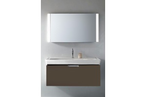 Тумба для комплекта Jacob Delafon Reve 120 светло-коричневая, 1 ящик - 2