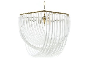 Подвесная люстра LUMINA DECO Weddini LDP 6001-600 GD+CL