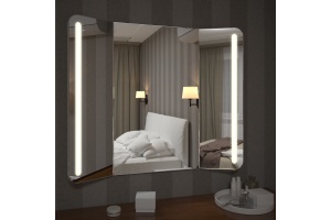 Зеркало Art&Max Trento 100х80 со створками